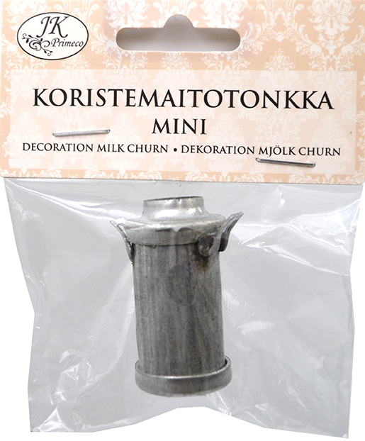 Miniature milk churn