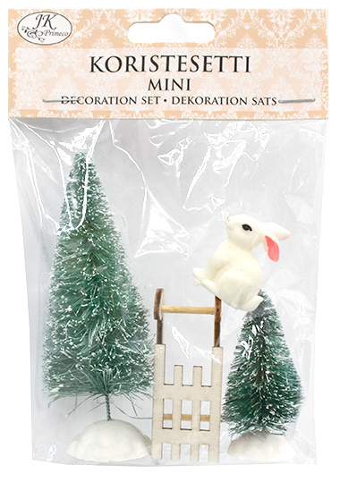 Miniature set forest 4pcs