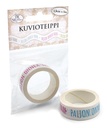 Decoration tape 1.5cm x 5m Onnea pastelli