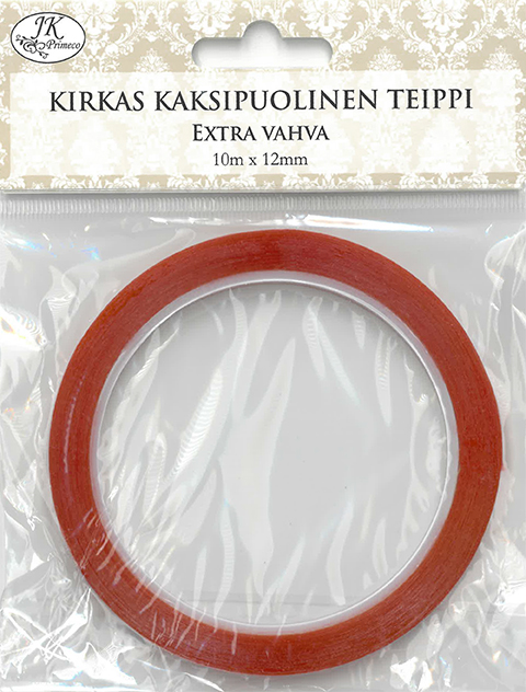 Double-sided tape 12mm x 10m extra strong