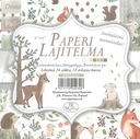 Paper assortment 6x6 Luonto