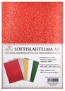 Felt assortment A5 Christmas glitter 10pcs