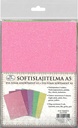 Eva foam assortment A5 Colorful glitter 5pcs