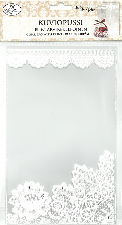 Clear bag Lace 10pcs