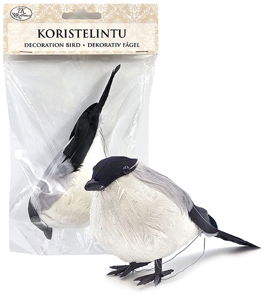 Artificial bird Willow tit big