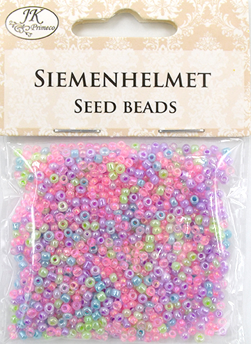 Seed beads pastel assortment