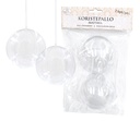 Ball ornament 9cm 2pcs