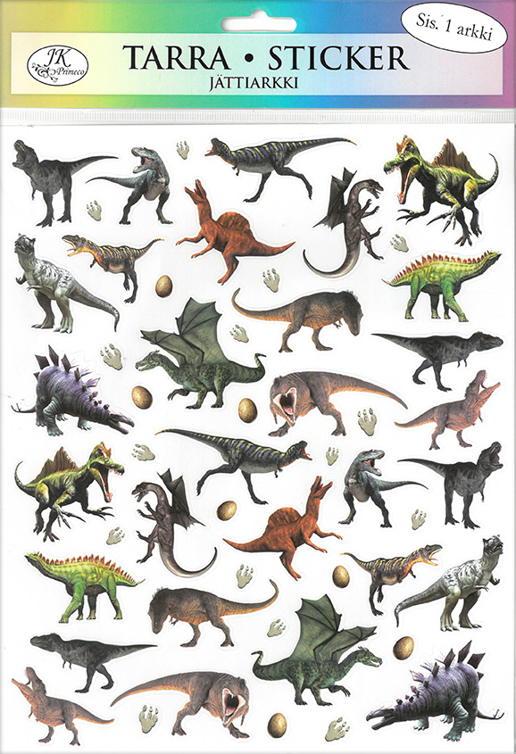 Giant sticker Dinosaurs
