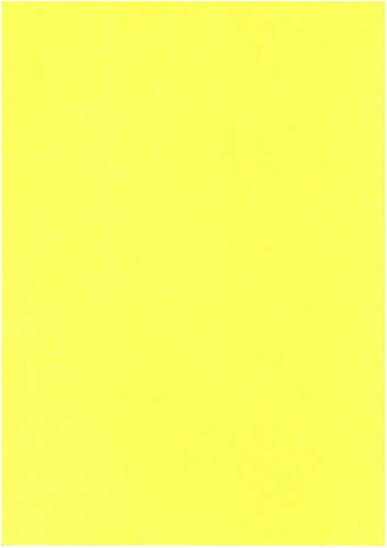 Card big yellow 25pcs