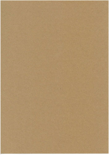 Card big recycled brown 25pcs