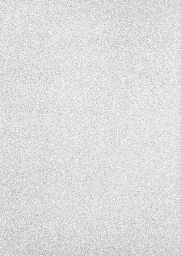 Glitter card A4 silver 5pcs