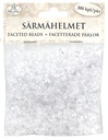 Faceted beads clear assortment 300pcs