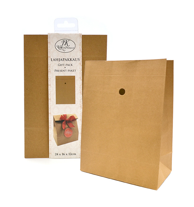 Gift pack small recycled brown