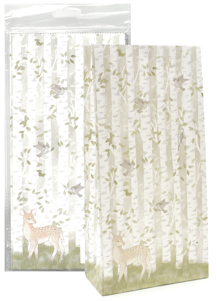 Paper bag Birches 5pcs