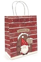 Gift bag M Tonttu ja talo