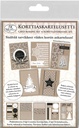 Card making kit Joulu natur
