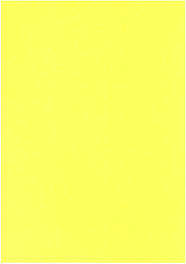 Card A4 yellow 10pcs
