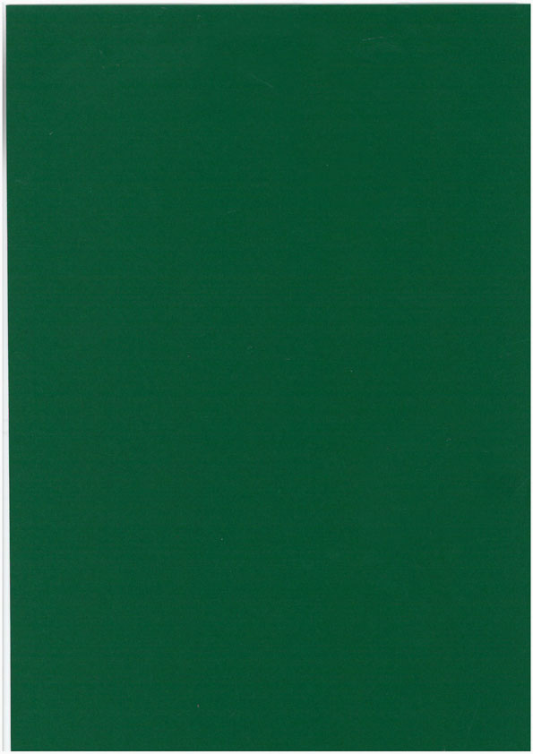 Card A4 dark green 10pcs