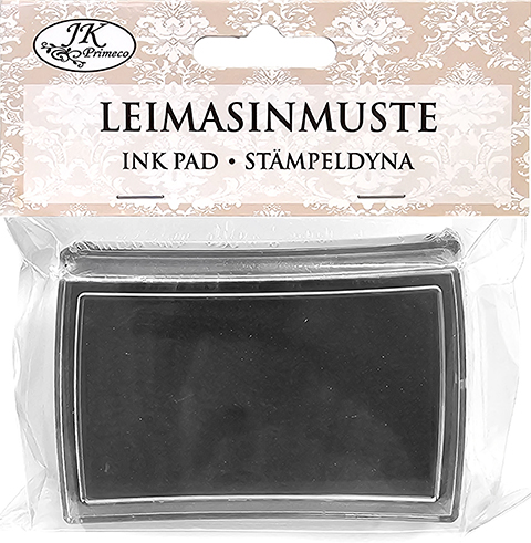 Leimasinmuste 6x4cm musta
