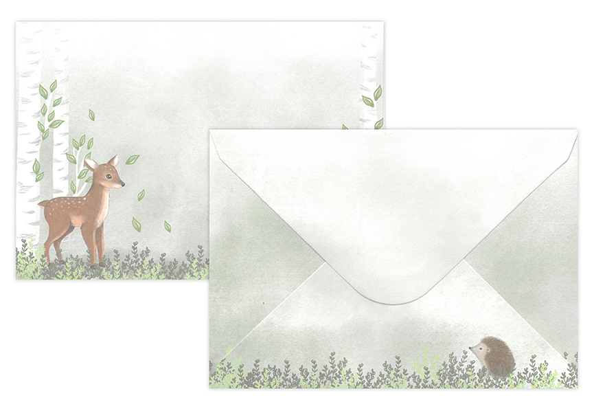 Envelope C6 Nature 10pcs