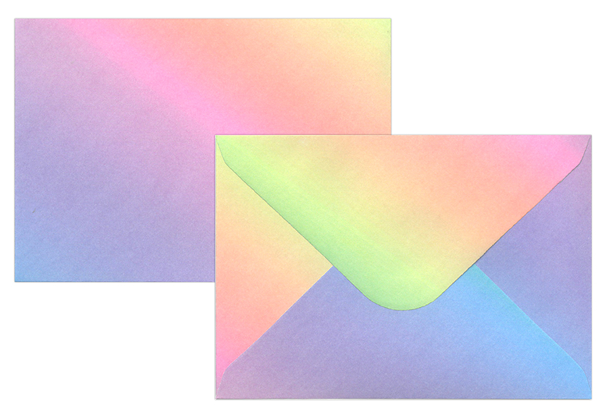 Envelope C6 Rainbow 10pcs