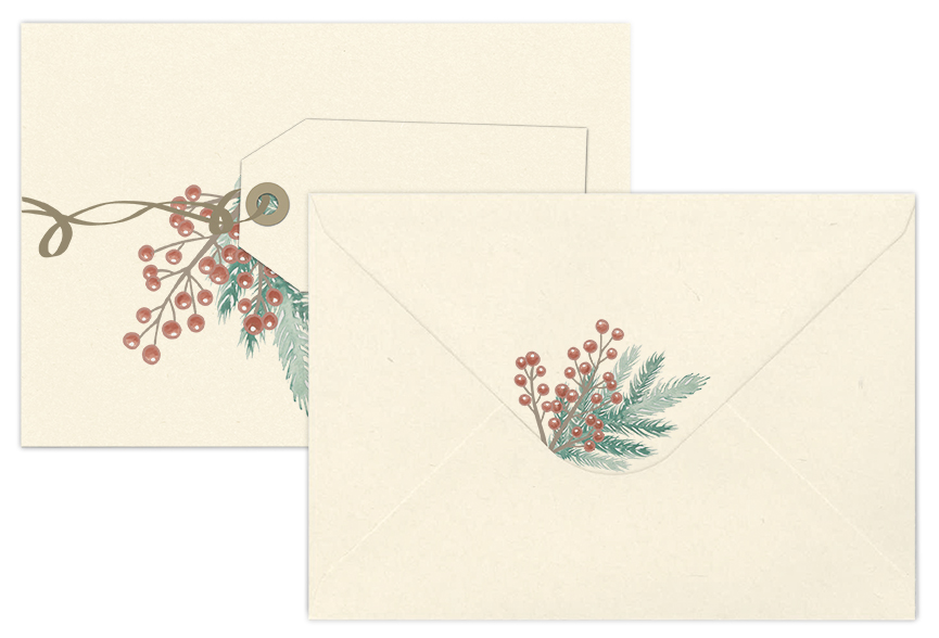 Envelope C6 Twigs and berries 10pcs