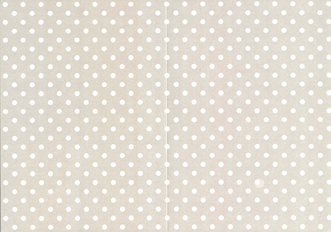 Folded card Ball beige 10pcs