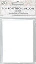 Folded mini card + envelope A7 white 5pcs+5pcs