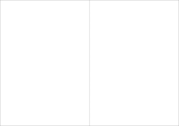 Folded card white 10pcs