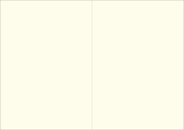 Folded card ivory 10pcs