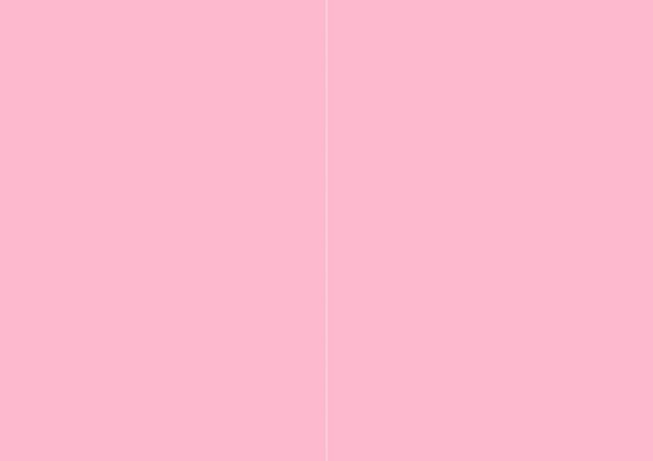 Folded card light pink 10pcs