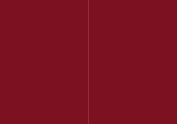 Folded card dark red 10pcs