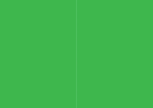 Folded card green 10pcs