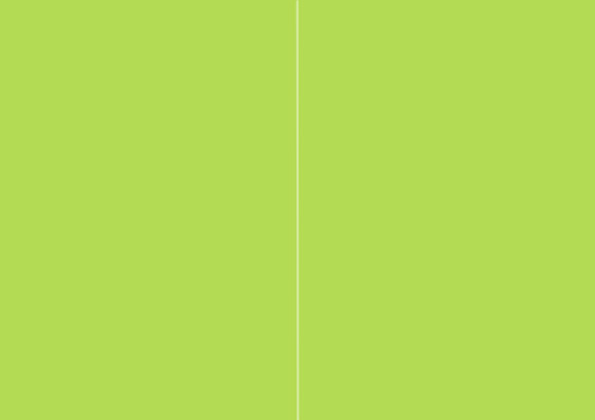 Folded card lime green 10pcs