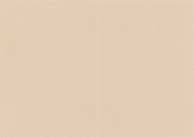 Folded card Eco light 10pcs