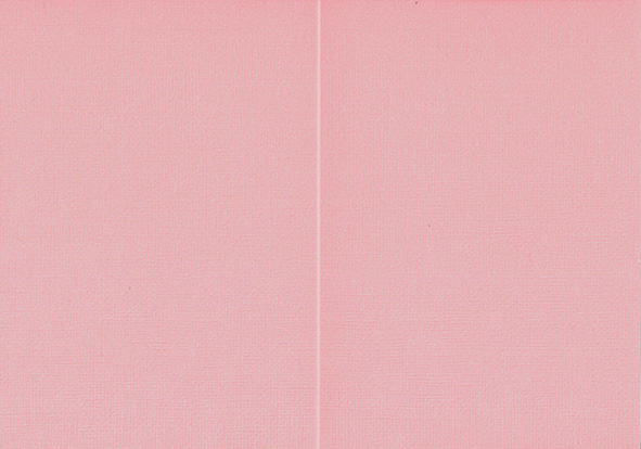 Folded card Lumo light pink 10pcs