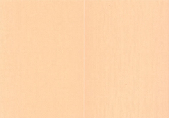 Folded card Lumo peach 10pcs