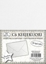 Envelope C6 Sparkling white 10pcs