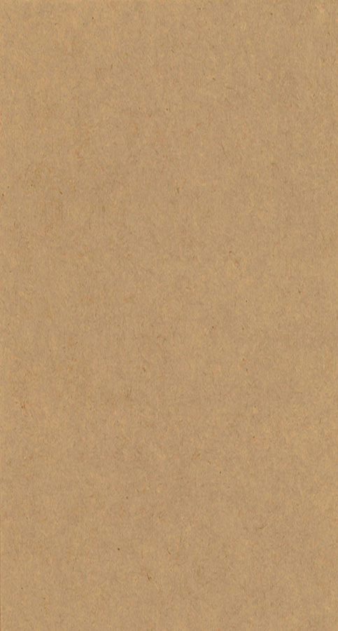 Folded card long recycled brown 10pcs