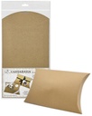 Pillow box M recycled brown 3pcs
