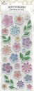 Eva foam sticker Flowers hologram