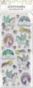 Eva foam sticker Unicorns hologram