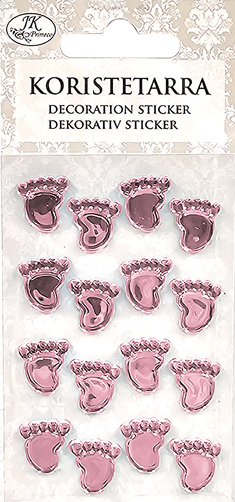 Decoration sticker Baby light pink