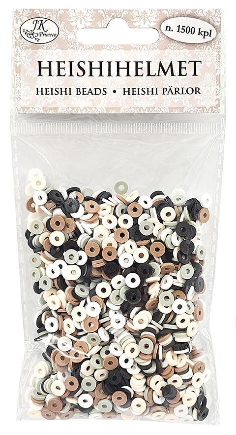 Heishi beads natural 1500pcs