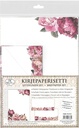 Letter paper set Peony 5pcs+5pcs
