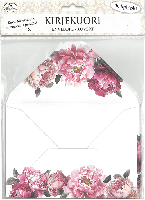 Envelope C6 Peony 10pcs