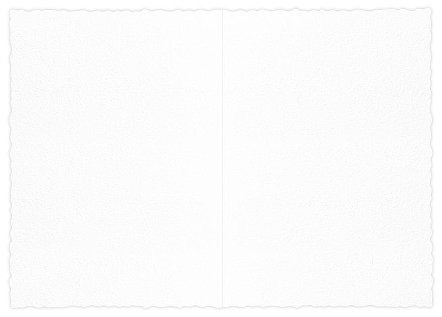 Folded card Pilvi white 10pcs