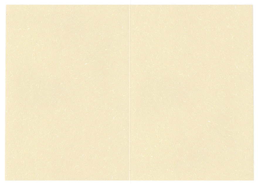 Folded card Kaisla ivory 10pcs