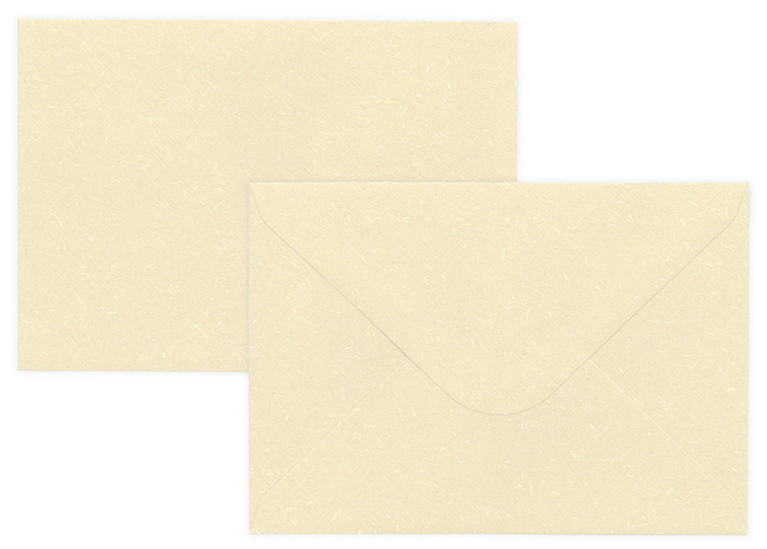 Envelope C6 Kaisla ivory 10pcs