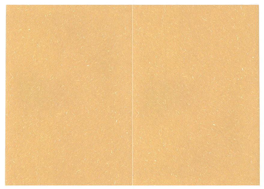 Folded card Kaisla brown 10pcs